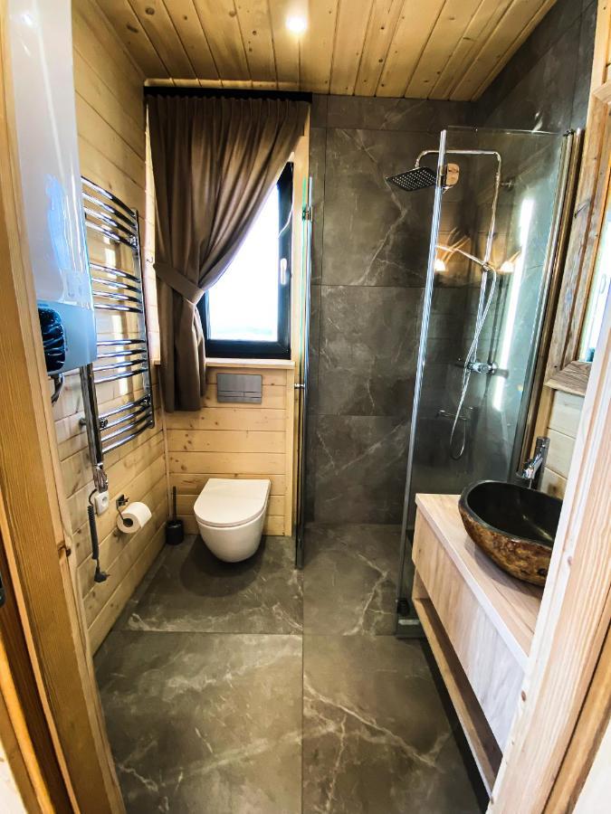 Osada Janosika Jacuzzi Drewniany Domek Na Odludziu Klikuszowa Exterior foto