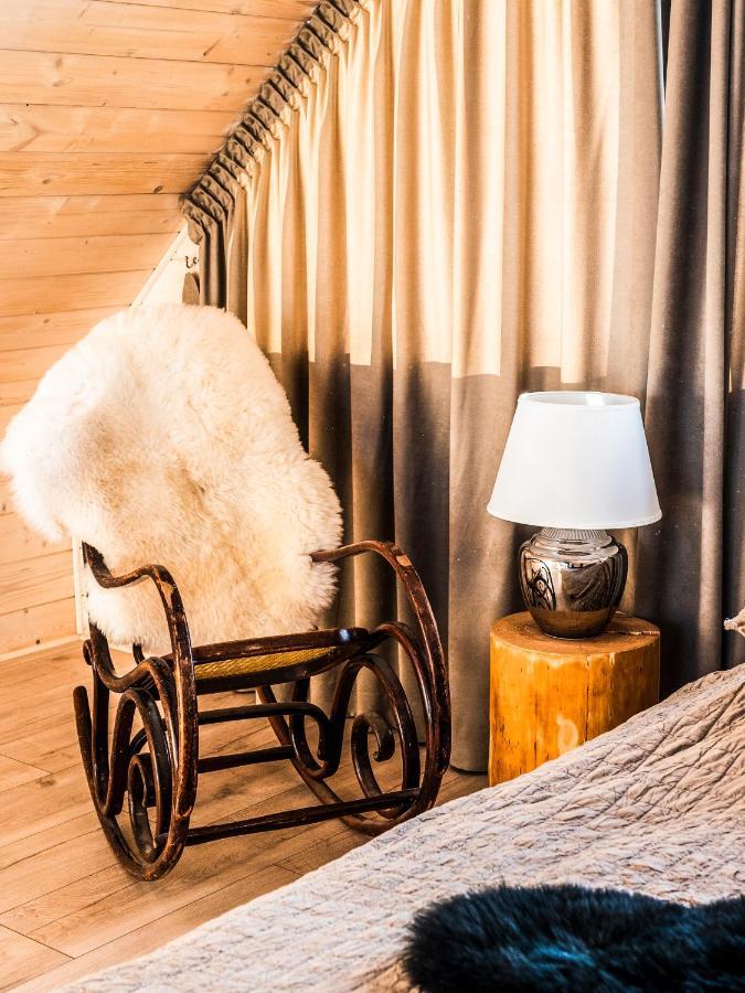 Osada Janosika Jacuzzi Drewniany Domek Na Odludziu Klikuszowa Exterior foto