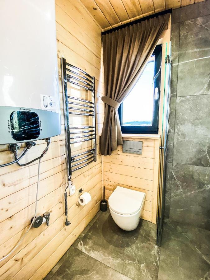 Osada Janosika Jacuzzi Drewniany Domek Na Odludziu Klikuszowa Exterior foto